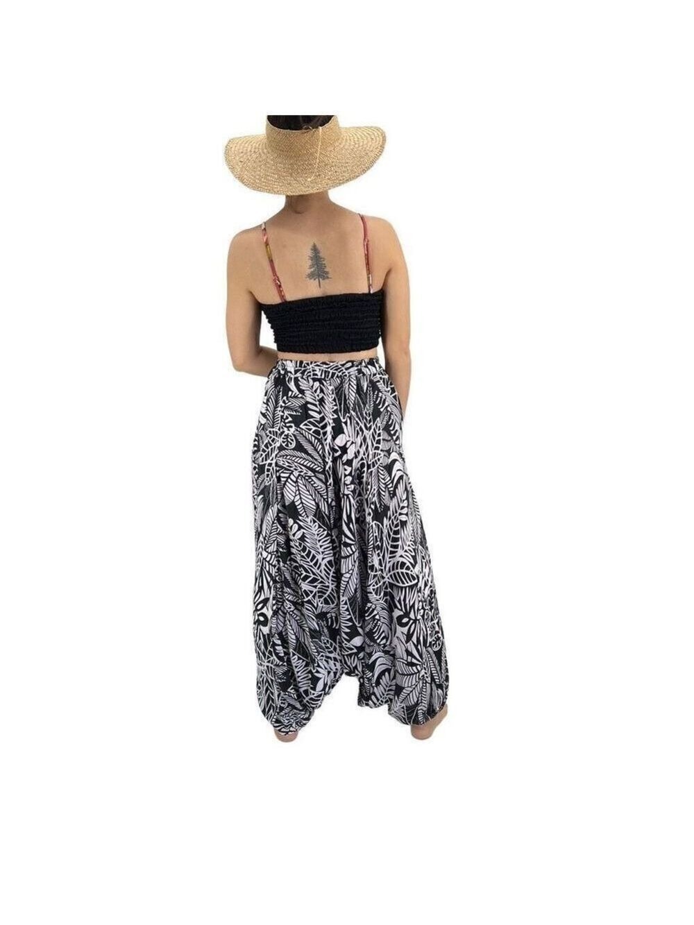 Apau ~ Gender Fluid Alladin Gypsy Shibori Tie Dyed Rayon Pants